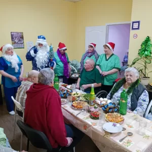 Новогоднее угощение