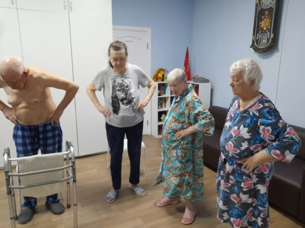 Ежедневные занятия посильной физкультурой