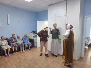 Клуб «Соседский дом» в гостях у пансионата «Дом бабушек и дедушек»